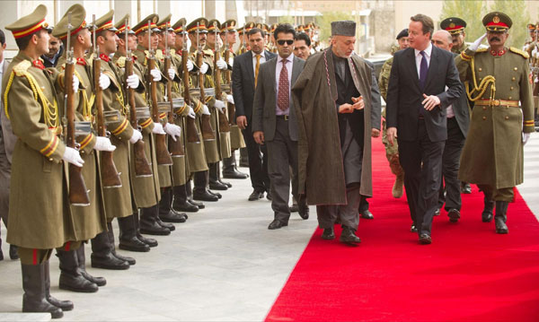 British PM eyes 2011 Afghan pullback