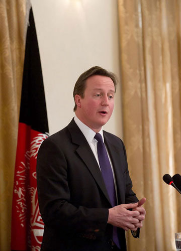 British PM eyes 2011 Afghan pullback