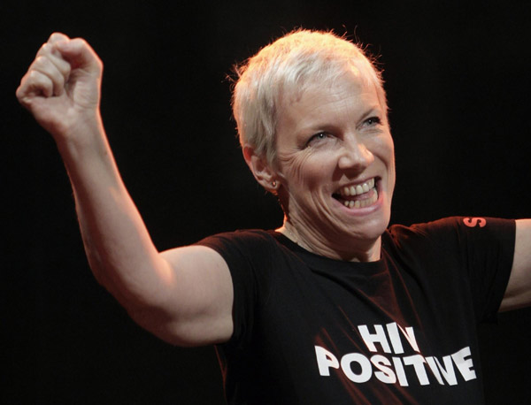 Annie Lennox honored by queen