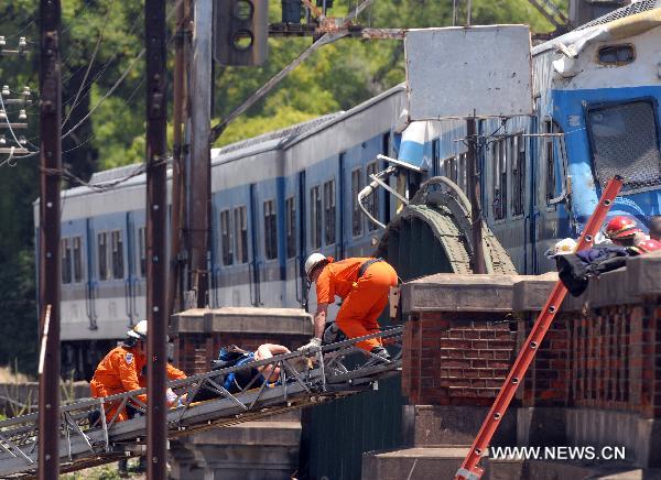 Train collision injures 50 in Argentine capital