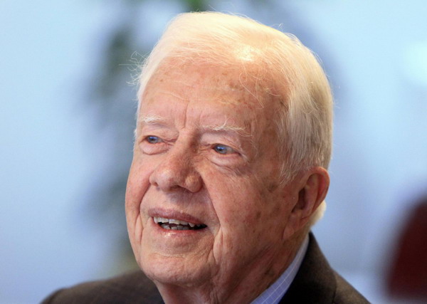 Carter says South Sudan vote orderly, without violence