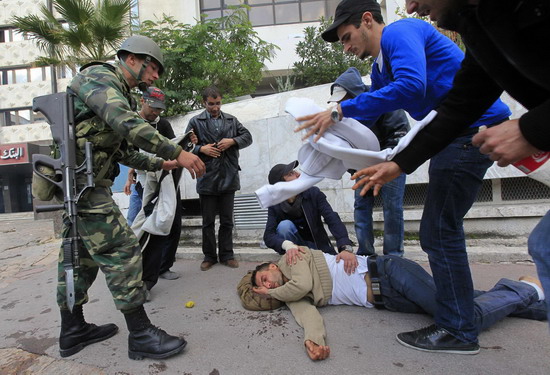 Tunisian leader flees amid unrest, PM takes over
