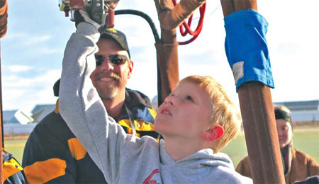 US boy, 9, plans solo balloon flight