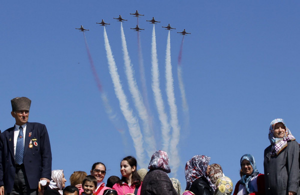 Turkey hosts ceremony for WWI battles