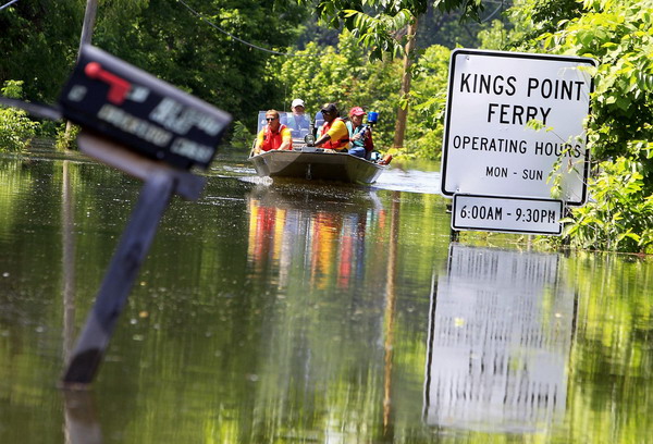 Floodwaters rise in the poverty-stricken Delta