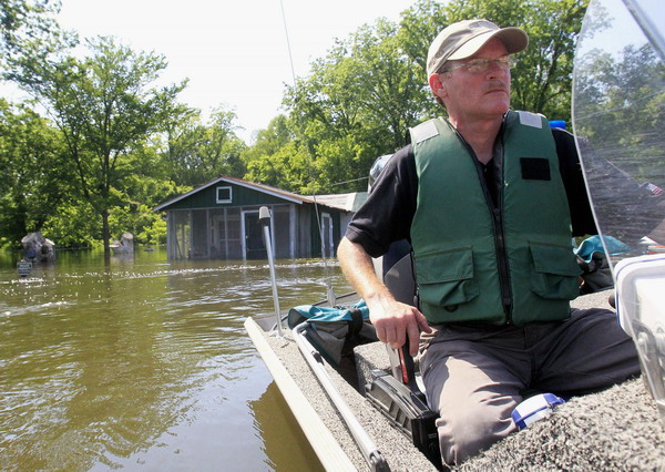 Floodwaters rise in the poverty-stricken Delta