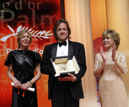 Terrence Malick epic wins Palme d'Or in Cannes
