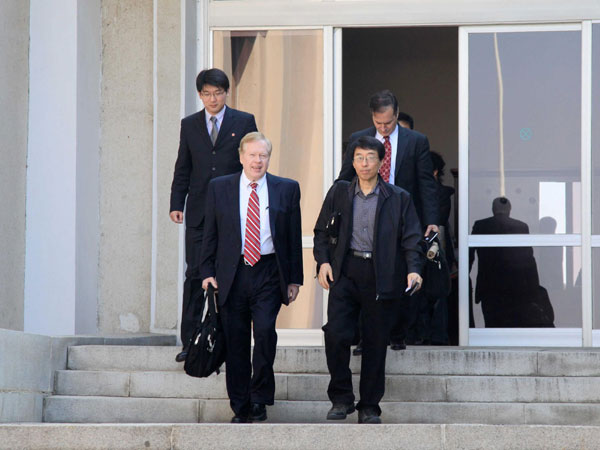 US delegation leaves DPRK with released citizen