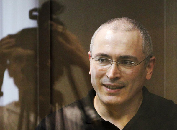 Jailed tycoon Khodorkovsky to file for parole