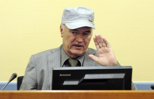 Mladic calls genocide charges 'monstrous' lie