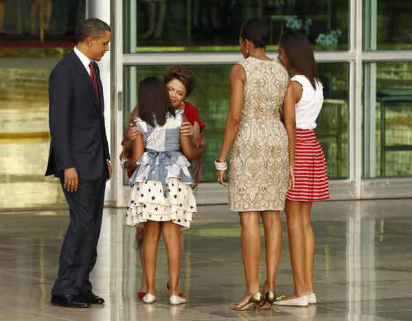 Obama says being a dad is sometimes his hardest job