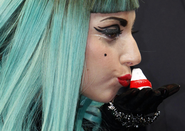 Lady Gaga in Japan for tsunami charity gig