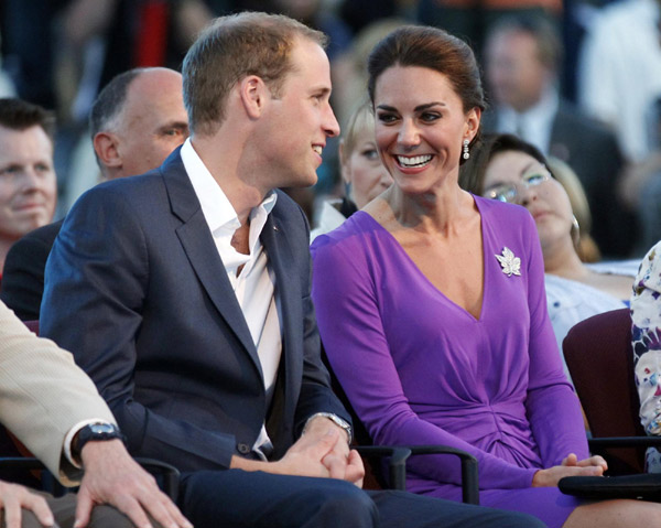 Prince William, Kate charm Canada on royal visit