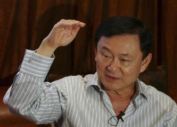 Ex-Thai PM says no desire to return to job