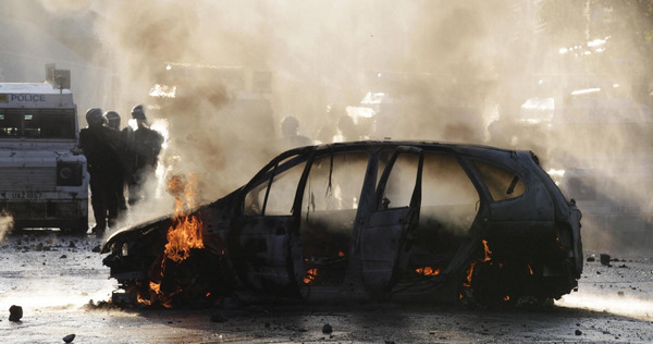 Nationalist riots flare up in Northern Ireland