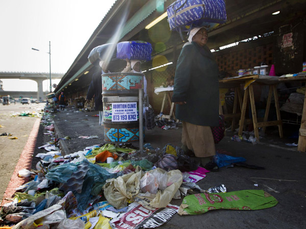 Workers strike for a second week in S Arica