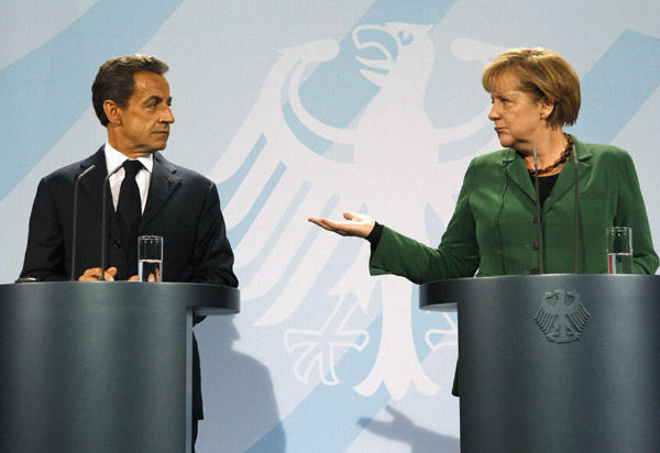 Germany, France vow to integrate eurozone