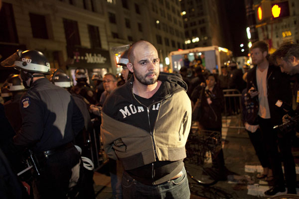 Police clear Occupy Wall Street protesters
