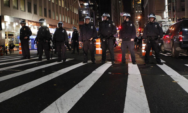 Police clear Occupy Wall Street protesters