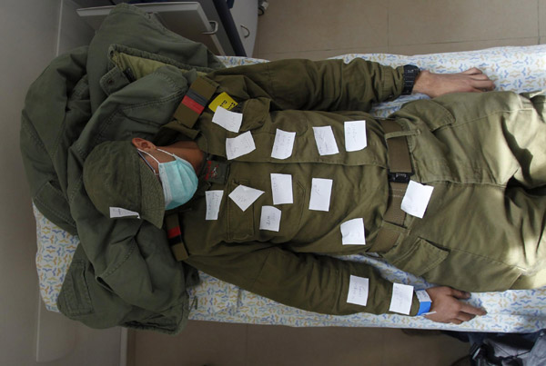 Israeli drill simulates biological terror attack