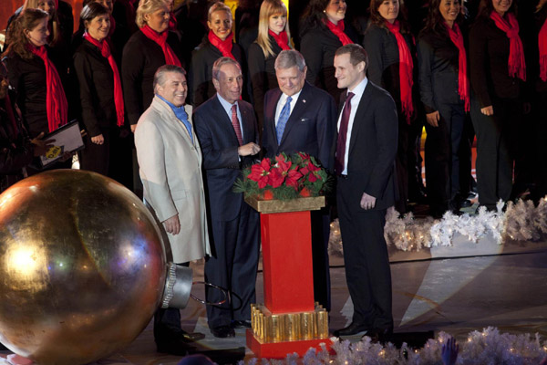 Rockefeller Center Christmas Tree lighting ceremony