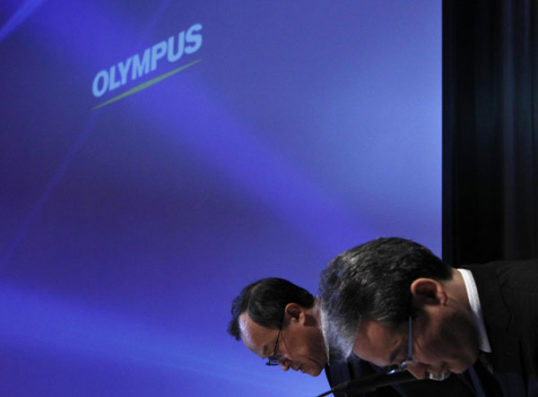 Olympus board signals to quit