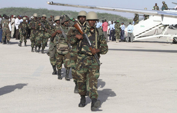 Djibouti peacekeeping contingent arrives in Somalia