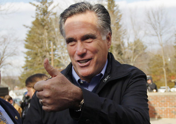 Romney wins New Hampshire primary