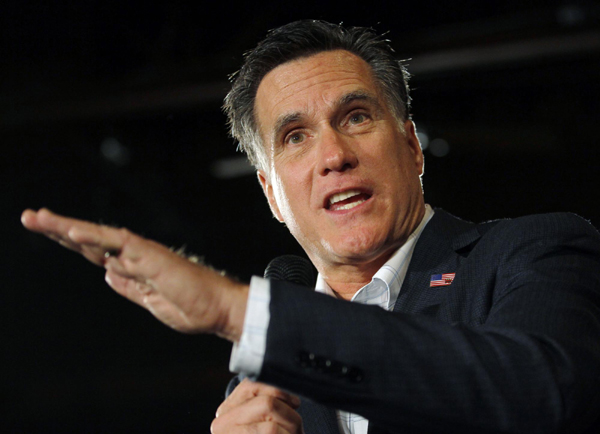  ... Romney speaks at a campaign rally in Columbia, South Carolina Jan 11