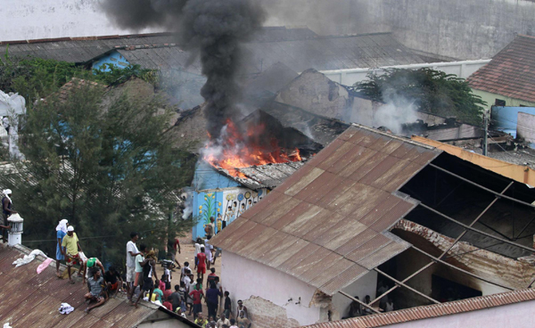 Prison riot in Sri Lanka, at least 20 injured