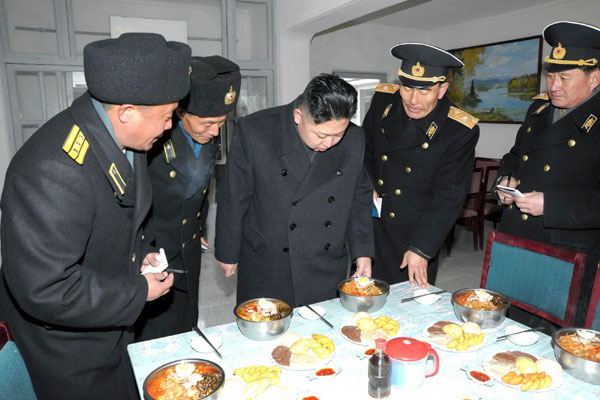 Kim Jong-Un visits DPRK Navy