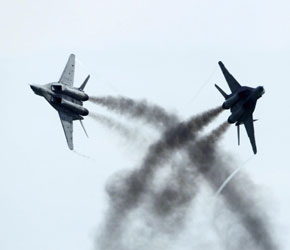 Stars of skies at world's top airshows