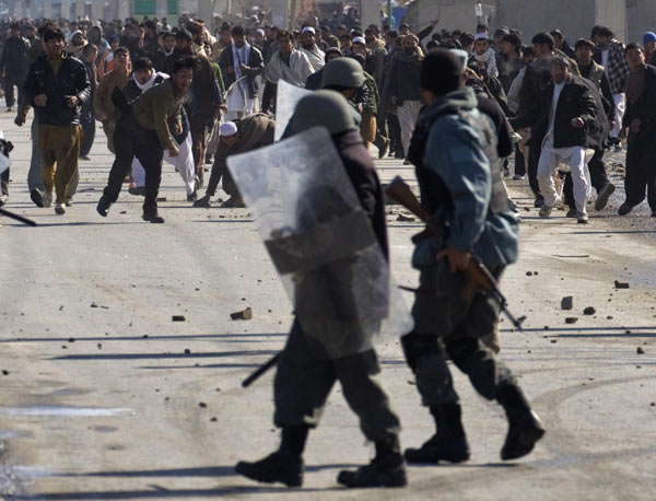 7 killed in Afghan protests over Quran burning