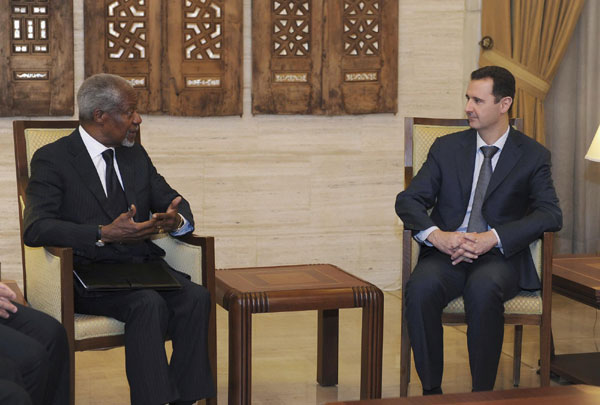 Assad: No political solution possible with armed groups