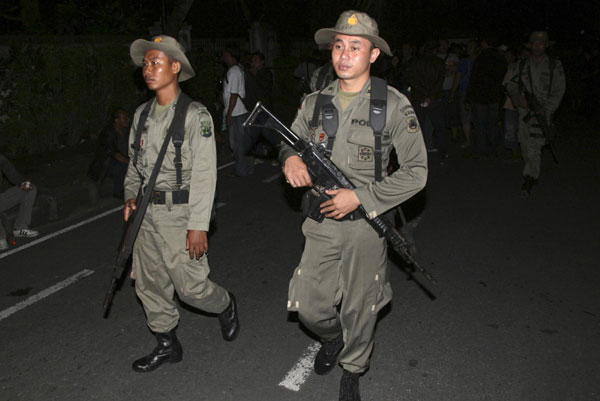 Five suspected terrorists killed in Bali raids