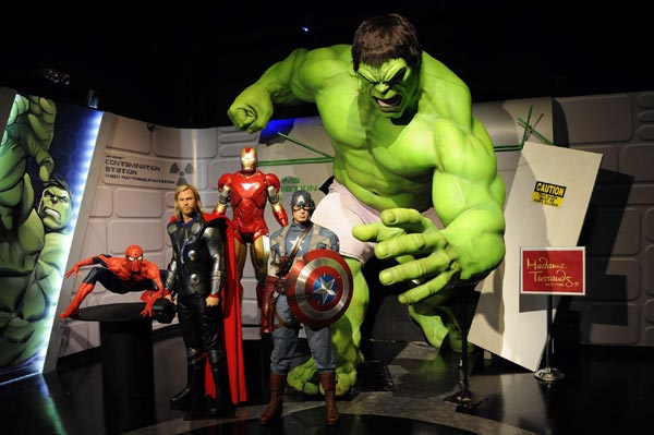 'Marvel Superhero Experience' at wax museum