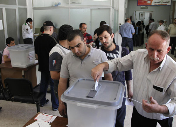 Syria kicks off parliamentary election