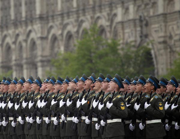 Russia holds Victory Day parade in Red Square