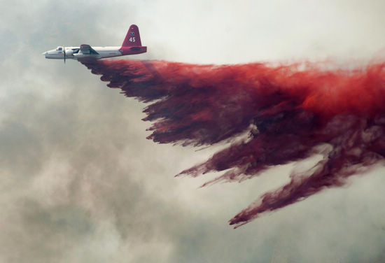 Aerial firefighting in Wellington