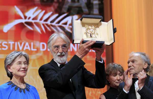 65th Cannes film festival admires 'Amour'