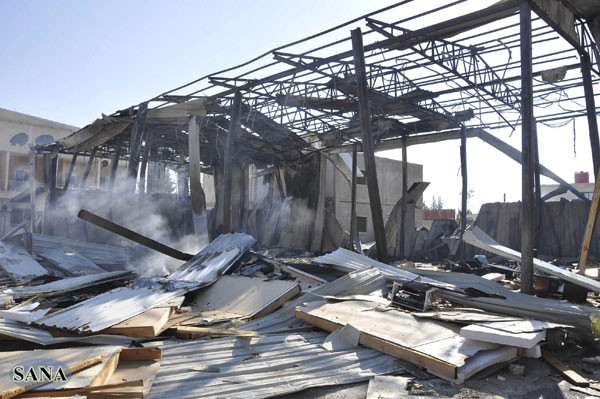 Gunmen storm Syrian TV channel