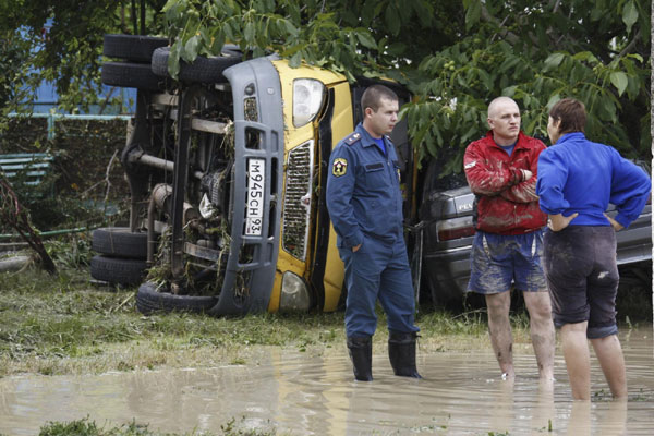 Over 100 killed in floods, landslides in Russia