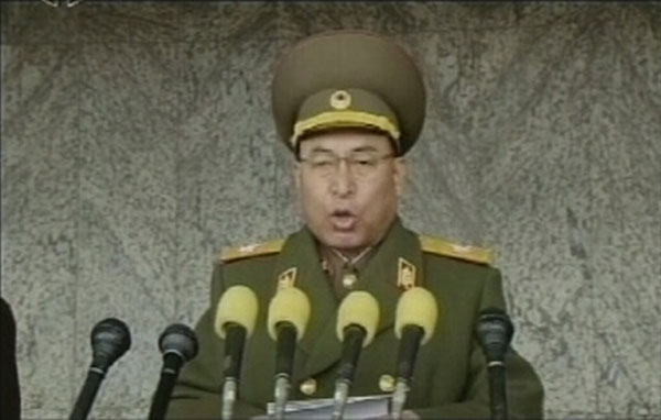 DPRK army chief relieved of all posts