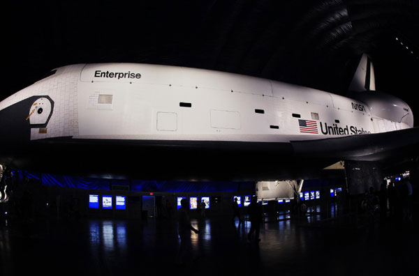 US space shuttle Enterprise ready to make public debut
