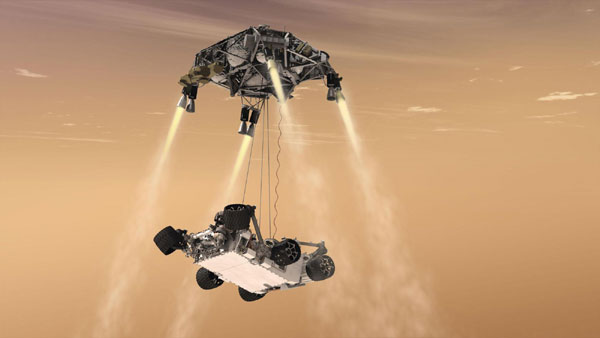 Mars rover nears make-or-break landing attempt