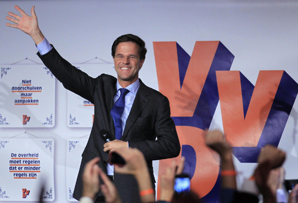 Dutch VVD party claims victory in election