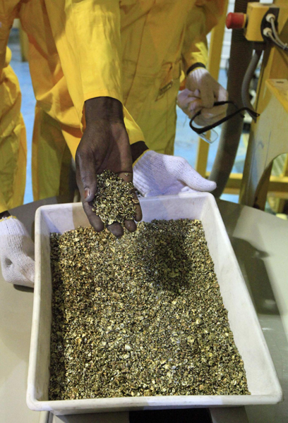 Sudanese President visits new Sudan Gold Refinery