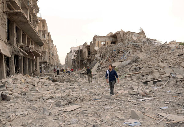 Aleppo blasts kill at least 48