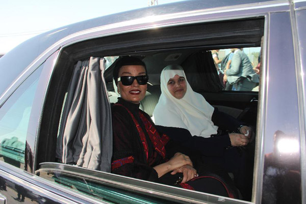Qatar's Emir arrives in Gaza