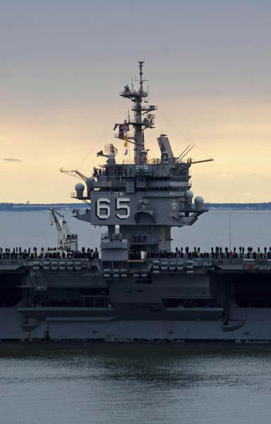 USS Enterprise completes its final voyage